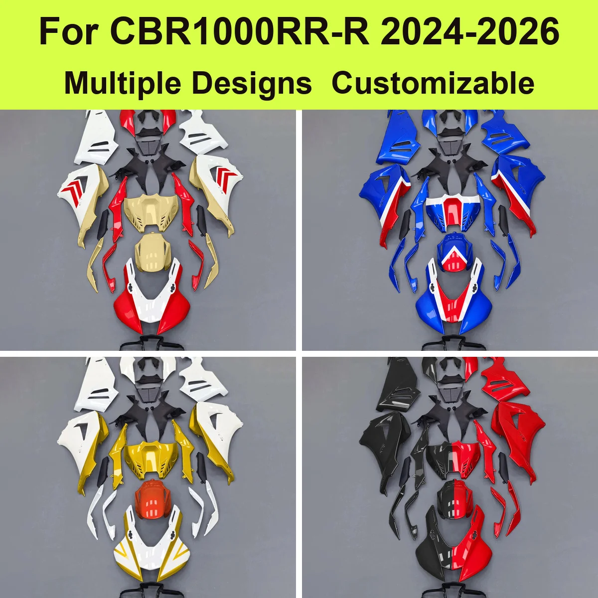 Sportbike Fairings Kit for CBR1000RR-R 2024-2026 SC82 SP Injection Moulded ABS Full Bodywork Panels Cover Casing New
