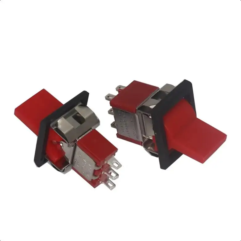 【1PCS】Reset Latching Toggle Switch RLS-102 Mini 3/6PIN ON-ON ON-OFF-ON Rocker Switch Lights Motors