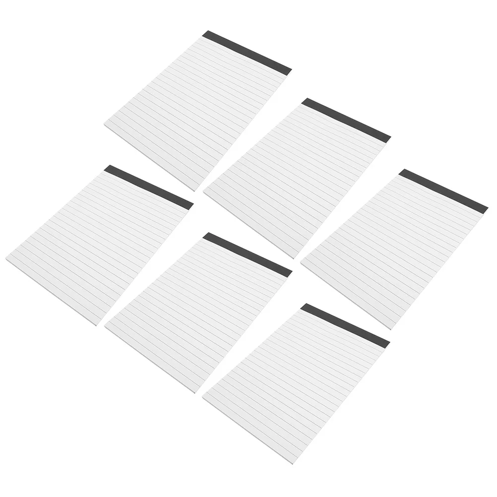 

6pcs Notepads Memo Pads Tear Off Notebooks Pocket Size Monthly Planner A5 Portable Notebook Pad School Writing Paper