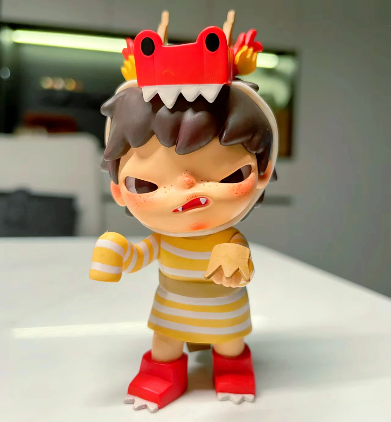 Original Loong Presents The Treasure Happy Dragon Chinese New Year Action Figure Good Fortune Lucky Future Art Toy Collection