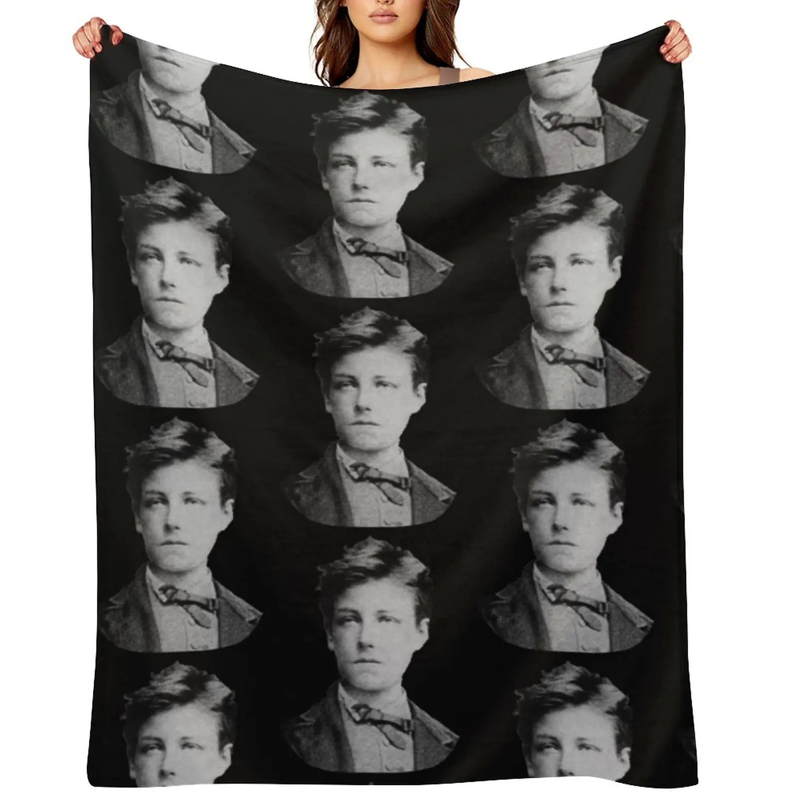 Arthur Rimbaud jeter couverture décorative lourde pour dormir couvertures de couette