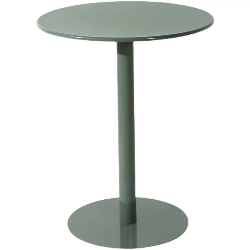 Petite Table Basse Ronde de 60cm, Simple et Moderne, Table d'Appoint de Maison, Loisirs, Fer, Art, Photo