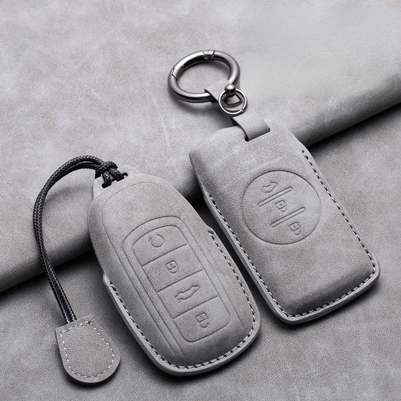 

Suitable For Chery TIGGO 7PRO MAX TIGGO 9 Arrizo8 Arrizo5 OMODA 5 Fashion Suede Car Remote Key Case Cover