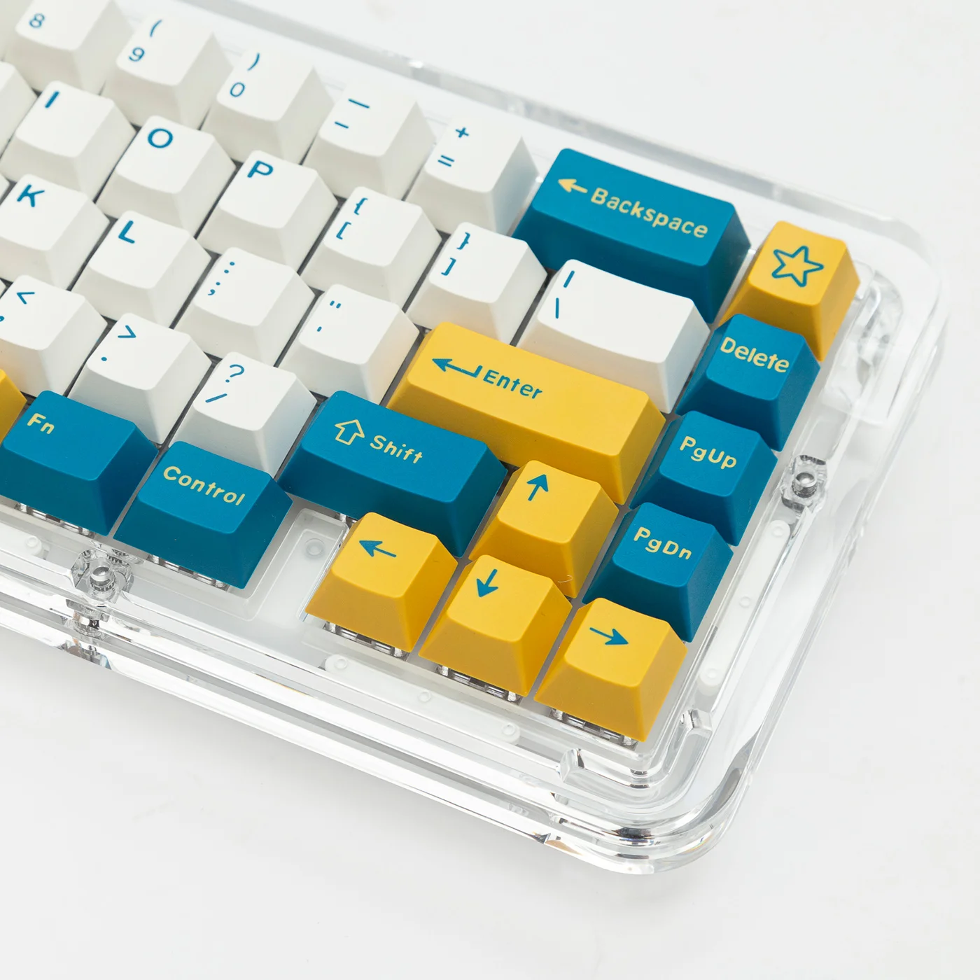 1 Set GMK 8008 Arctic Rome Yu Red Blue Samurai Merlin Wavez Hammerhead WOB Apollo Keycap PBT Double Shot Key Caps Cherry Profile