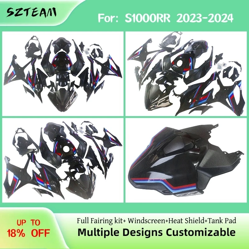 Suit for BMW S1000RR 2023 2024 Aftermarket Injection Molded Fairing Kit S1000 RR 23 24 OEM Style Motorcycle Fairings PRO-2