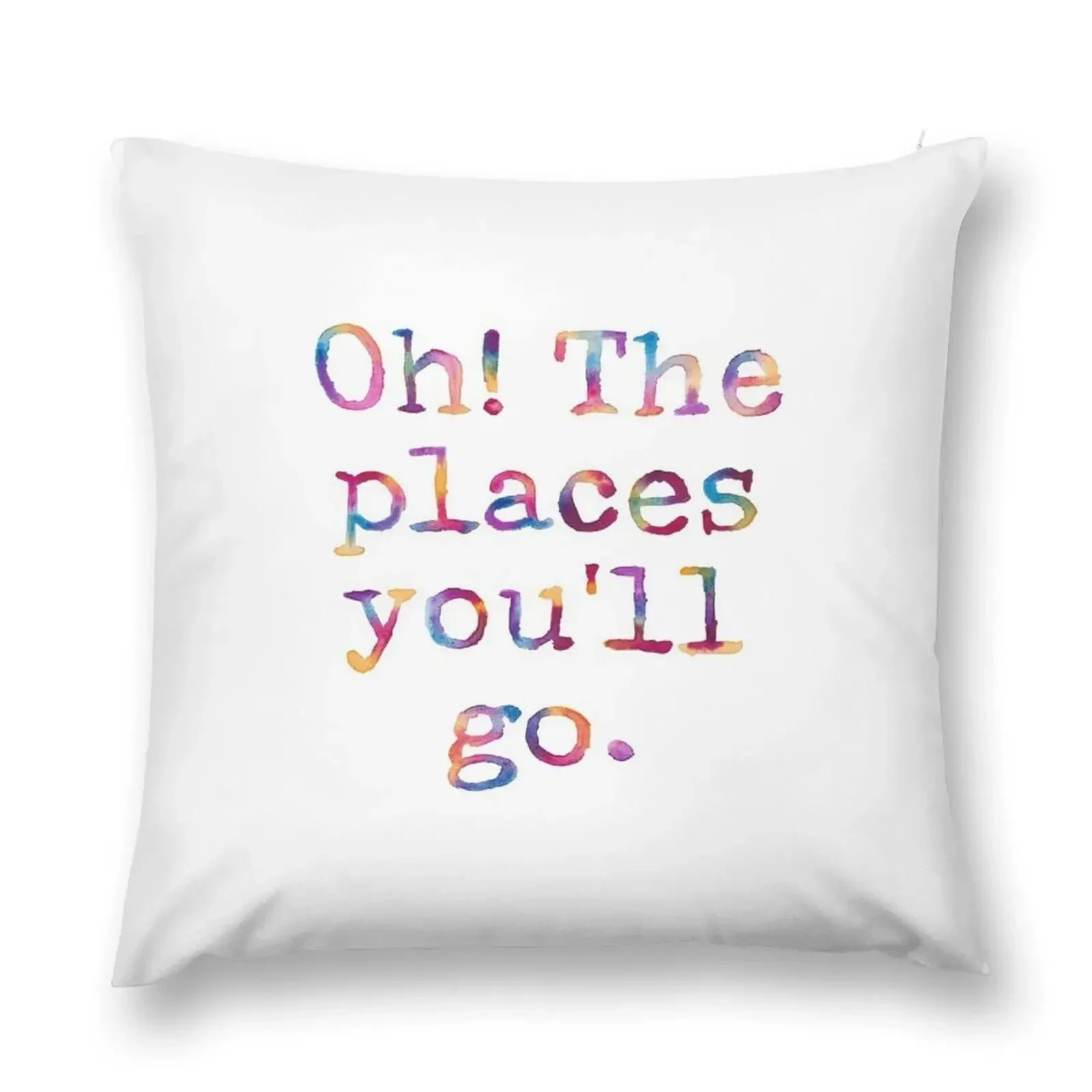 

Oh! The Places You'll Go Throw Pillow christmas decorations 2025 Pillowcase Sofa Covers For Living Room pillow