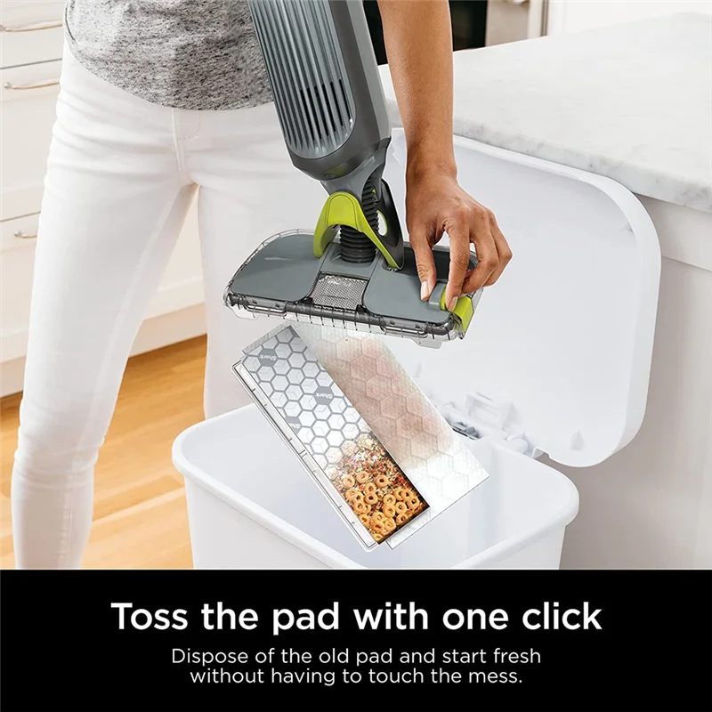 A83G-For Shark VMP30 VACMOP مكنسة أرضية صلبة يمكن التخلص منها وعبوات وسادة ممسحة، 10 قطع