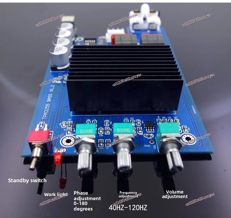 TPA3255 600W High-power Professional-grade Subwoofer Digital Power Amplifier Board, Finished Machine, Low-frequency Frequency