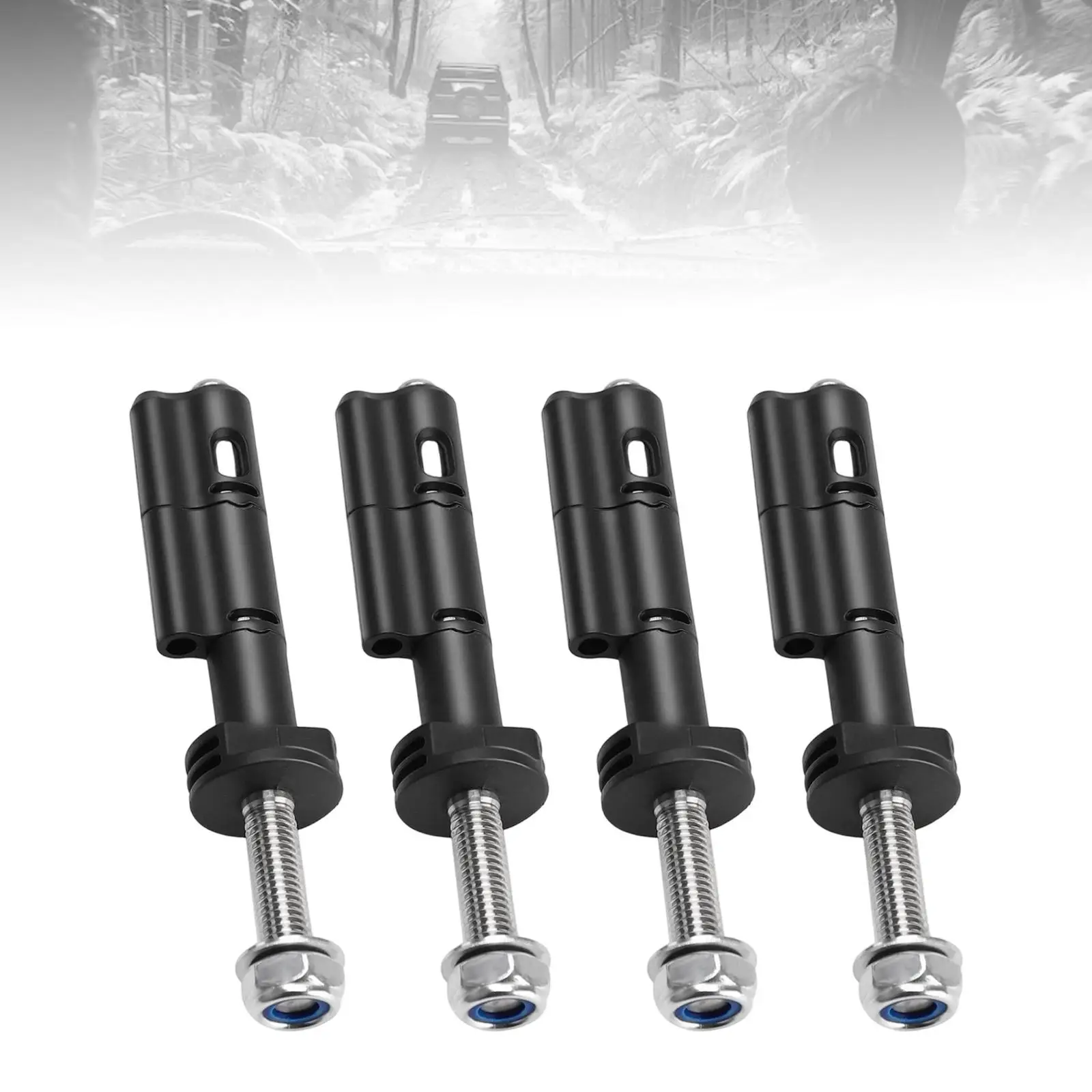 

4Pcs Mounting Pins Set including M10 Bolts for MKII Recovery Boards