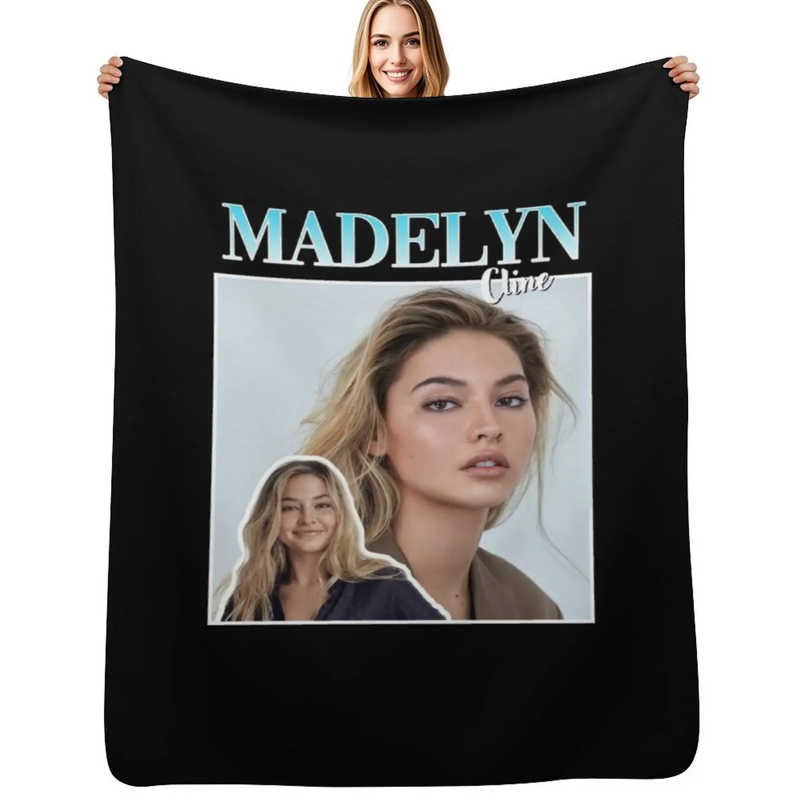 مادلين كلاين رمي بطانية أنيمي الزخرفية سرير الشتاء بطانية ناعمة