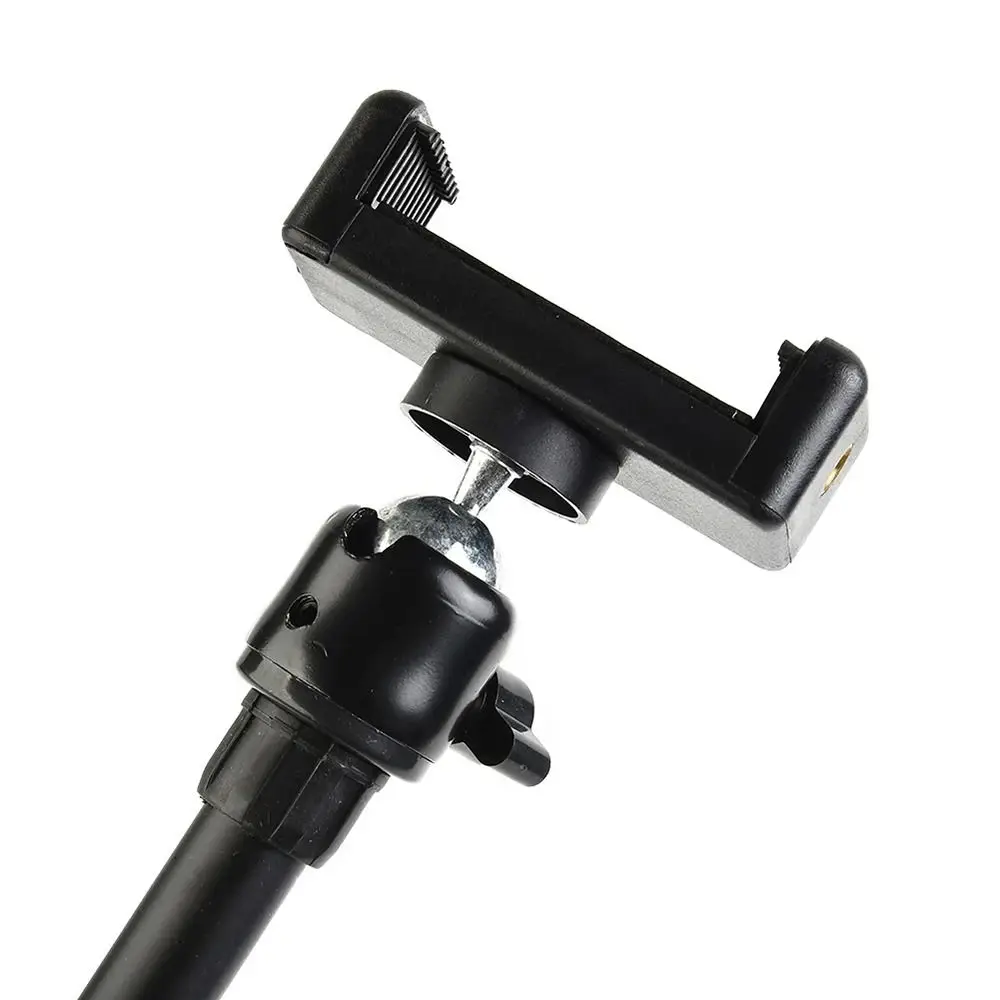 1Pcs New 55cm Rotating Microphone Stand Crossbar Arms Cross Bar Mic Clip Adjustable Designed 3/8 Thread Phone Holder
