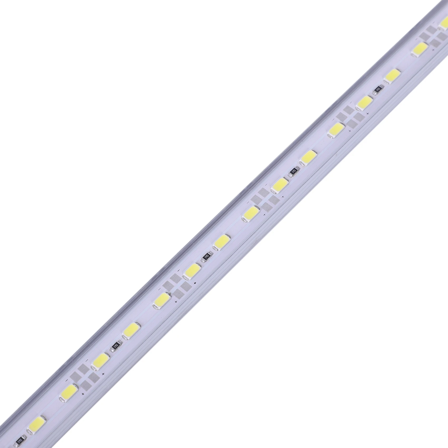 AB13-4X 50CM 12V 36 LED 5630 SMD Hard Strip Light Aluminum Shell With End Cap White