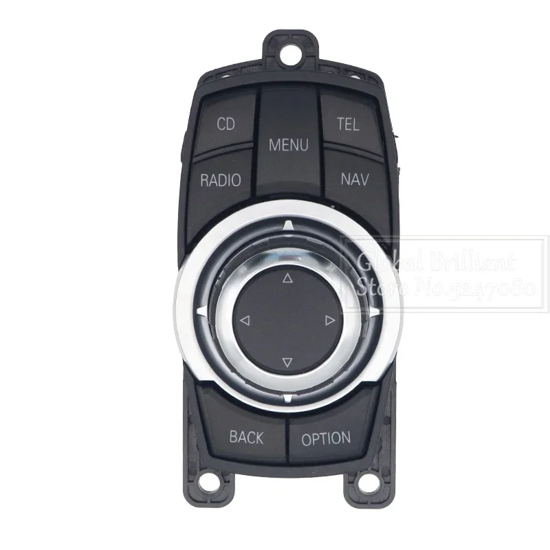 10pin Media Multifunctional Button Switch Controller 65829206446 Multi Media Control Knob for BMW F07 F10 F01 F02 65829206444