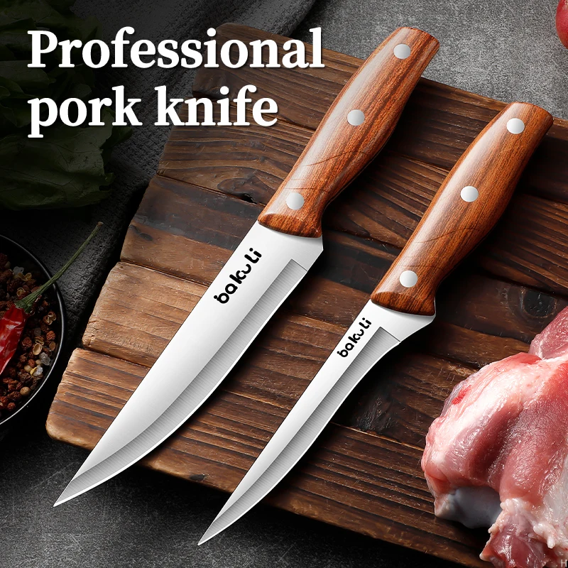 1/3PCS Special bone cutting knife, stainless steel sharp meat cutting knife, meat cutting knife