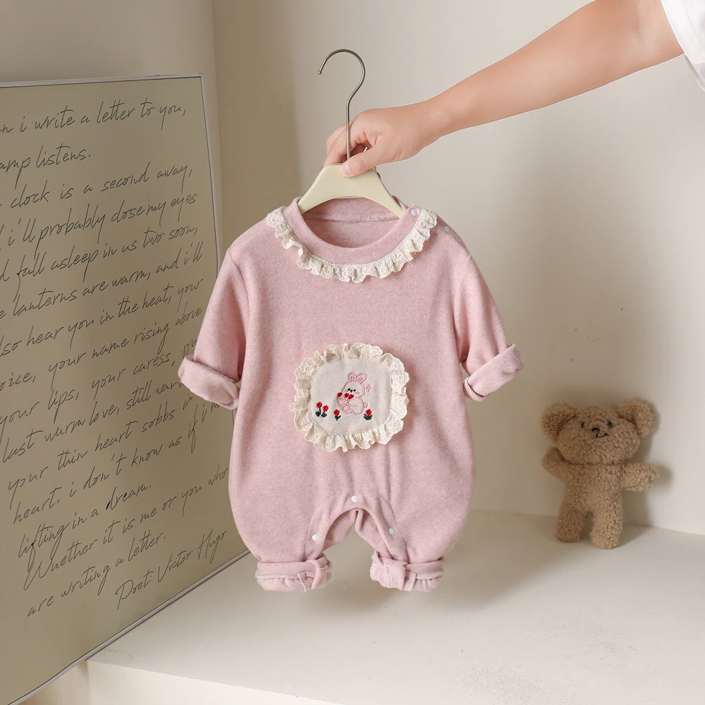 

Комбинезон для девочки Princ Sle из хлопка с высокой талией, осенняя коллекция, на год, наряд для дня рождения