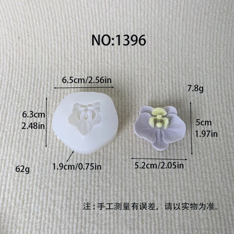 3D 나비 난초 실리콘 양초 몰드 아로마테라피 석고 비 - Orchid Phalaenopsis 리뷰 및 가격