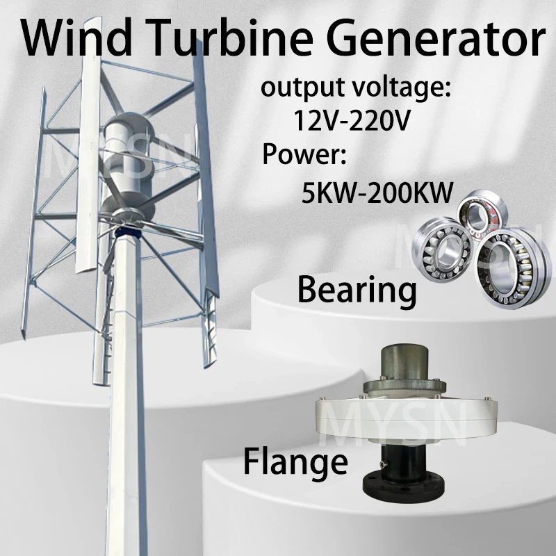5KW Vertical Axis M…