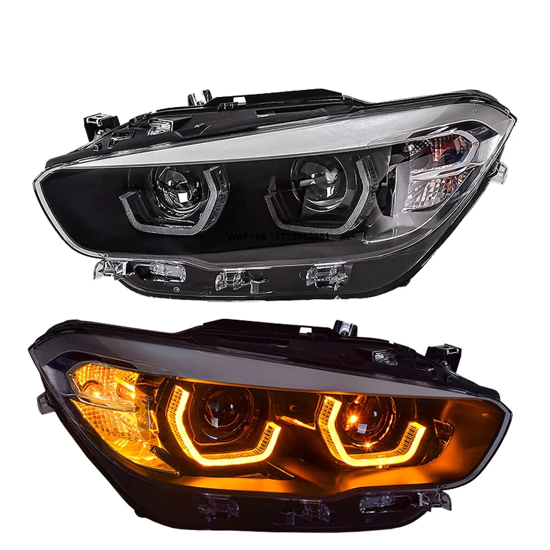 

2 Pieces for Car Spare Parts F20 Headlamp 2015-2018 118i Front Light Upgrade LED Head Lamp Headlight F20 LED Headlights