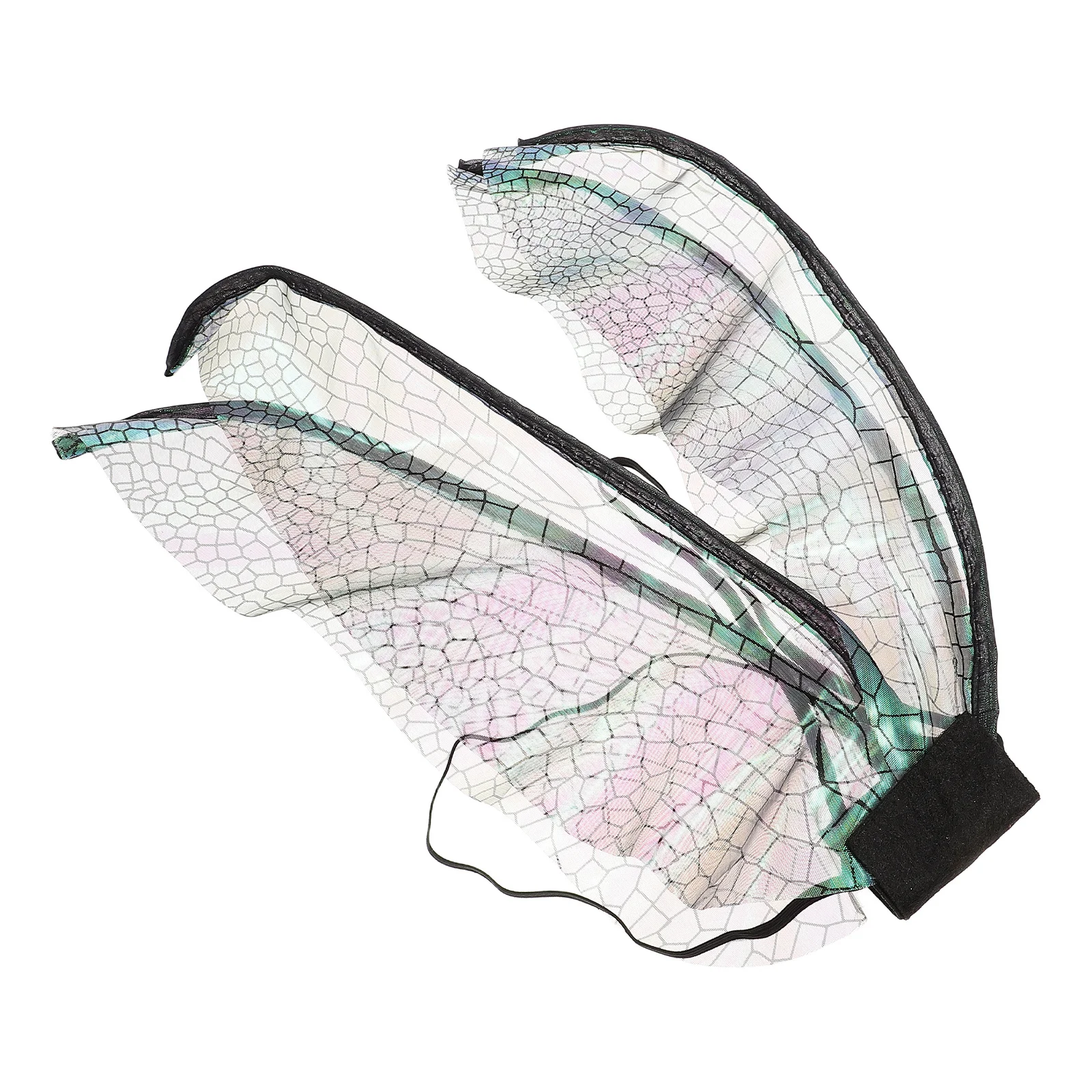 

White Dragonfly Wings Fairy Costume for Women Elegant Angel Wings Dance Performance Party Masquerade Dress Up Fashion Accessory