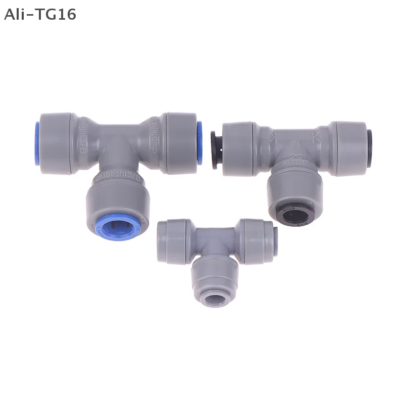 البلاستيك المحملة توصيل سريع الأنابيب موصل الخرطوم دفع في المناسب 6.35/8/9.5 مللي متر المحملة قطعة البيرة تخمير أجزاء البيرة