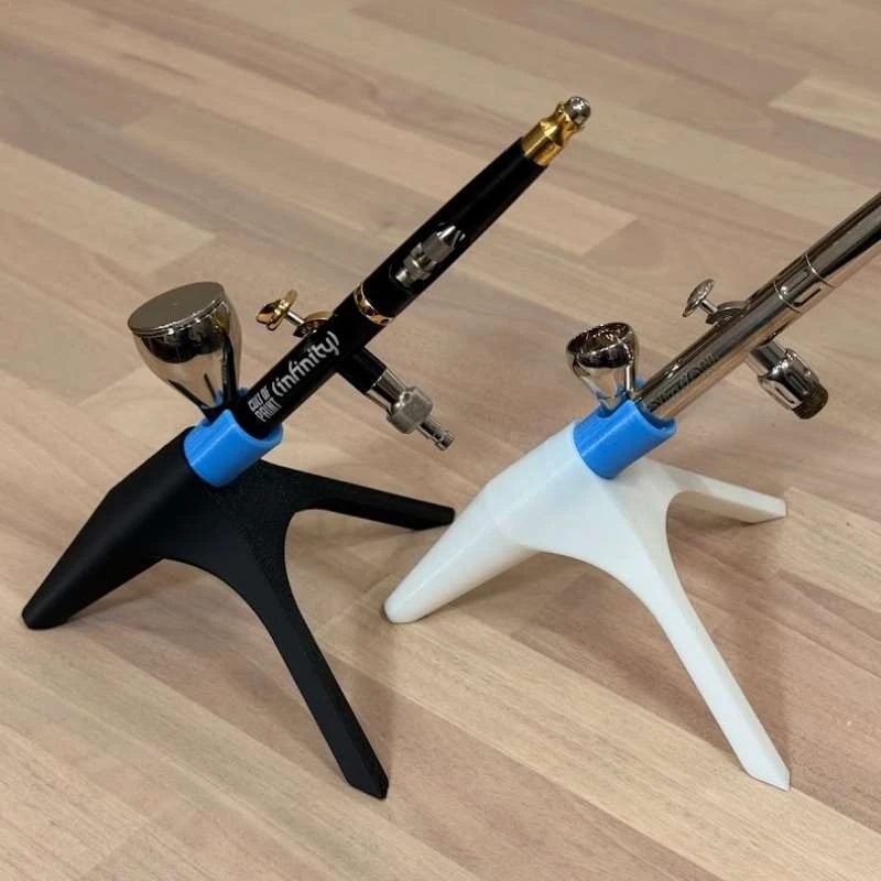 Airbrush Holder Stand Tripod Display Rack for Hobby and Model Painting Tools view 4