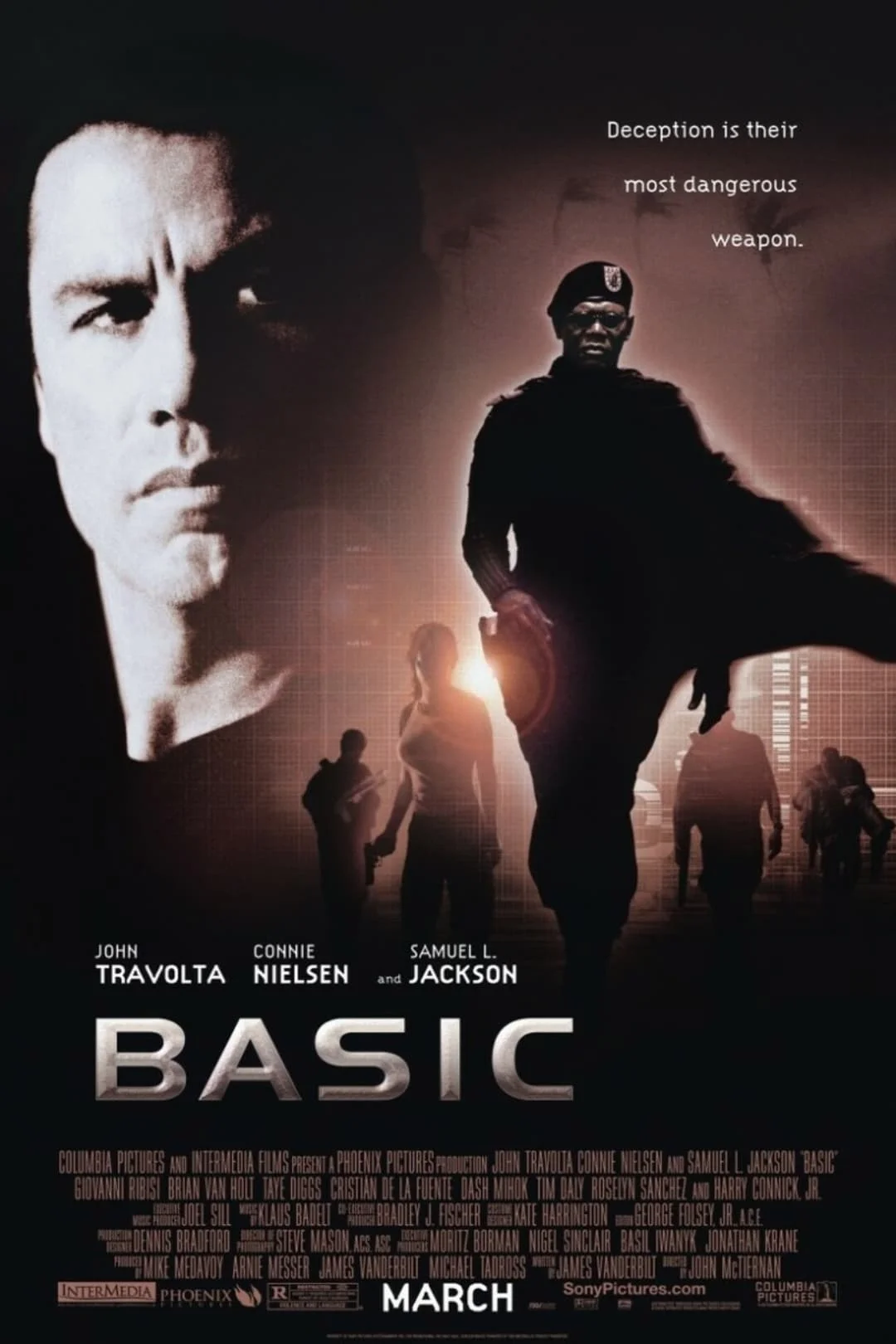 Movie Basic (2003) Silk Poster custom Home Decorative Wall Painting