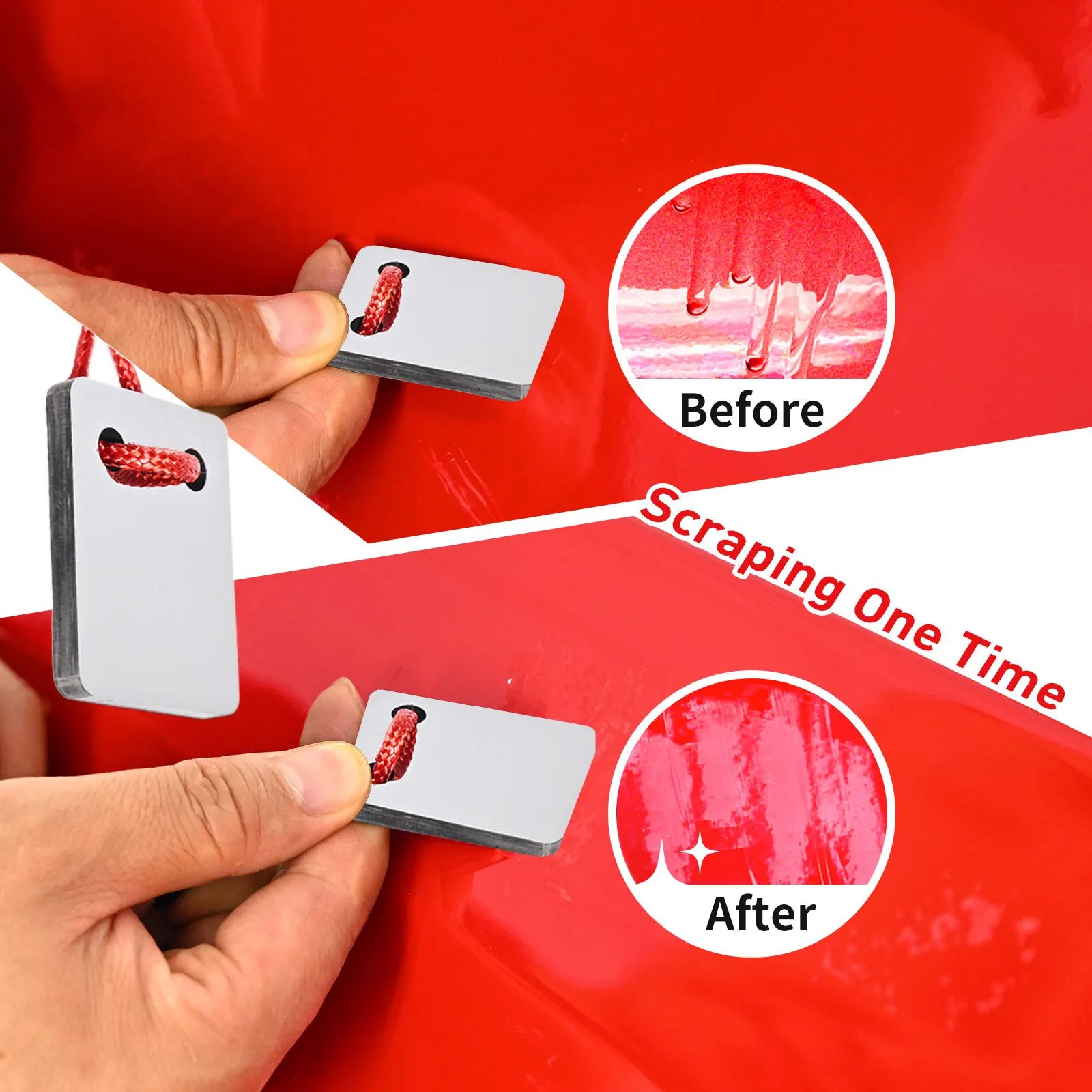 السيارات مكشطة Denibbing شفرة سيارة تلميع نقطة إصلاح سوبر الصلب سطح إزالة ترهل البقع رذاذ الطلاء أداة