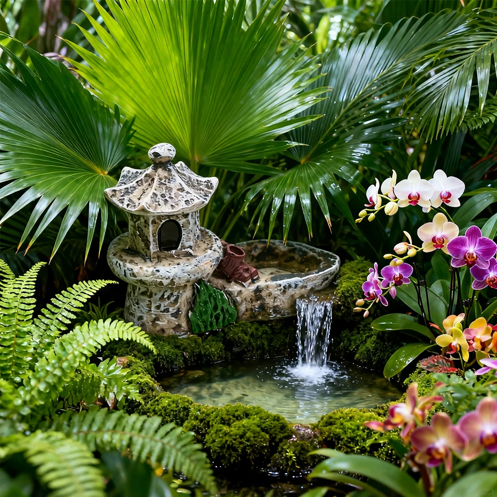 10 stuks miniatuur cocunt palmboom model DIY bos strand park regenwoud spoorweg decor landschap gebouw landschap accessoires