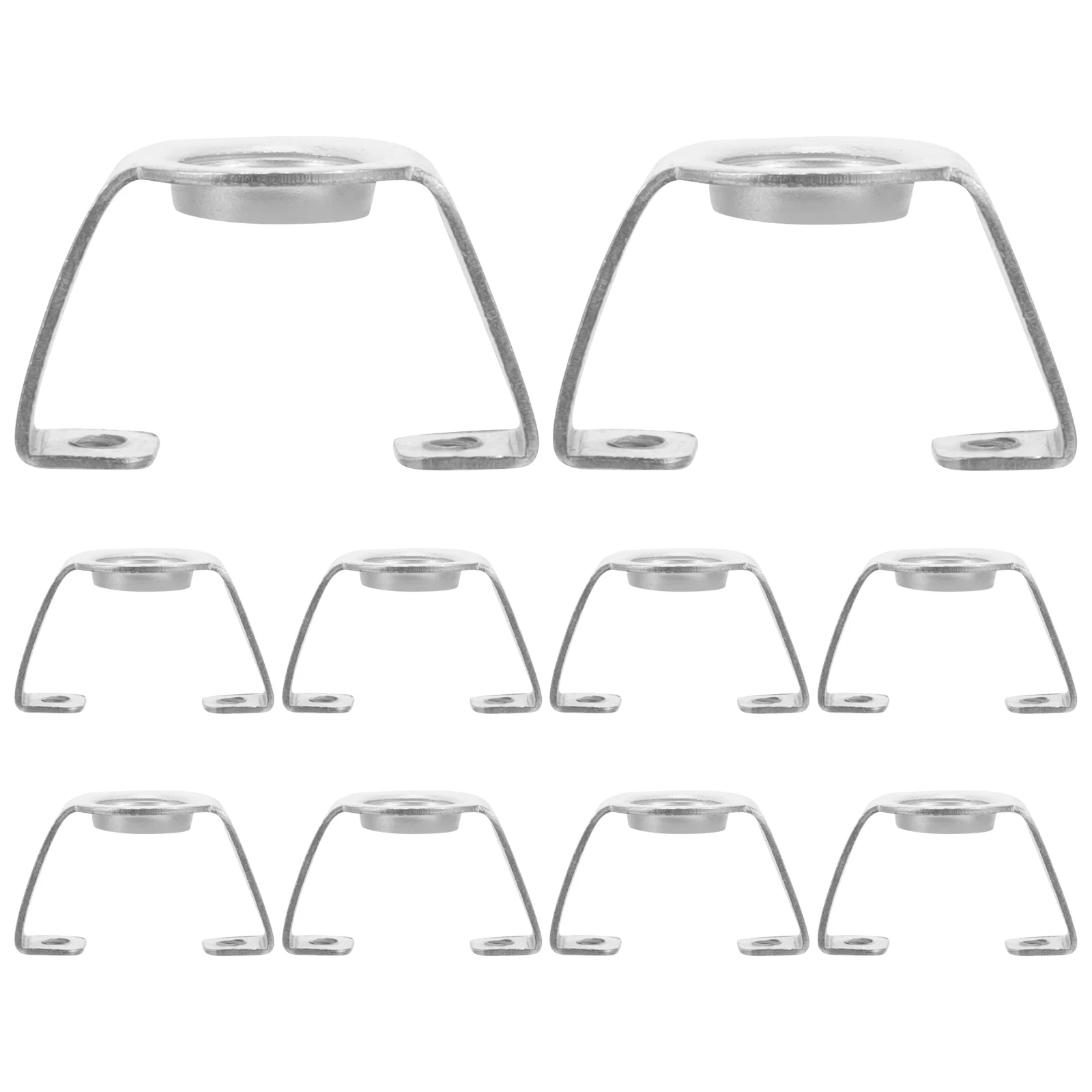 

20Pcs Lighting Fixture Accessories Lamp Head Bracket Stable Iron Material Easy to Install Lamp Fixing Accessories