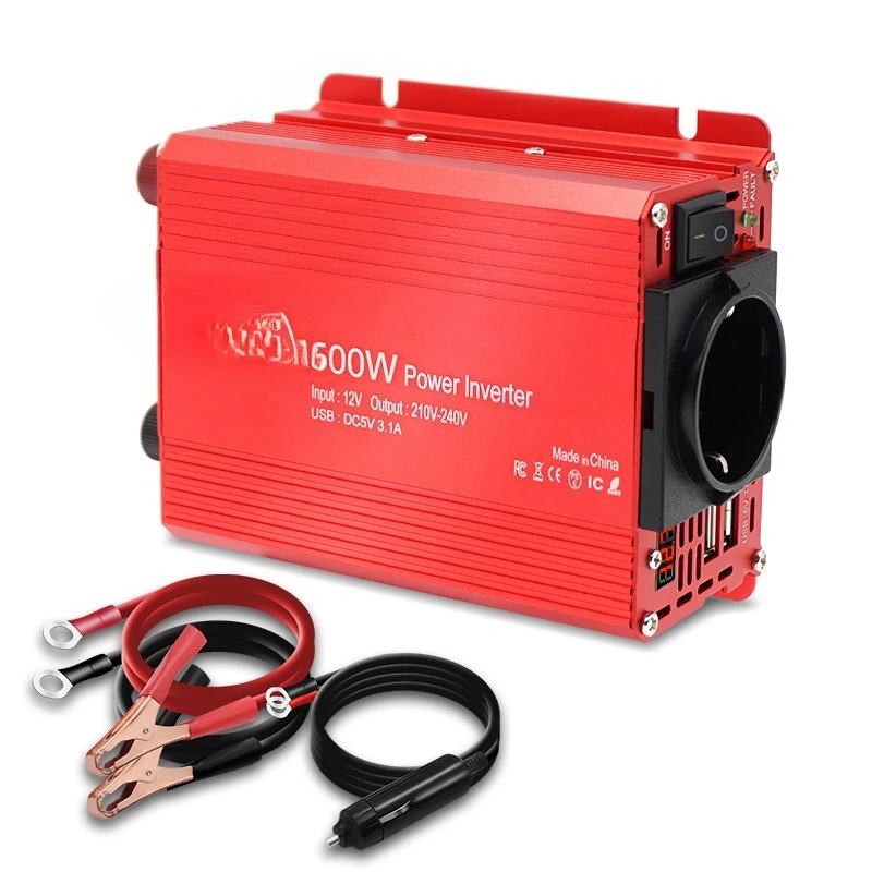 

360W500W European standard cross-border car household 12V to 110v-240V inverter