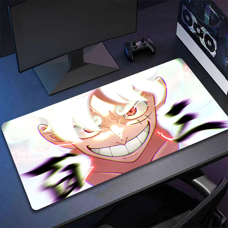 Tapis de Souris Gaming One Piece Anime Nouveau Grand XXL pour Clavier et Ordinateur Portable en Caoutchouc