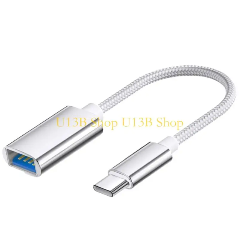 U13B TYPE C TẾT TO USB ADAPTER USB OTG OTG OLAPTER SHORT LINE Hỗ trợ truyền dữ liệu