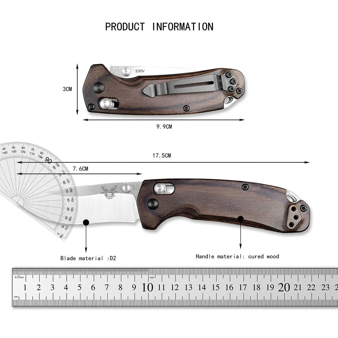 BM 15031-2 Tactical Folding Knife 2.97\