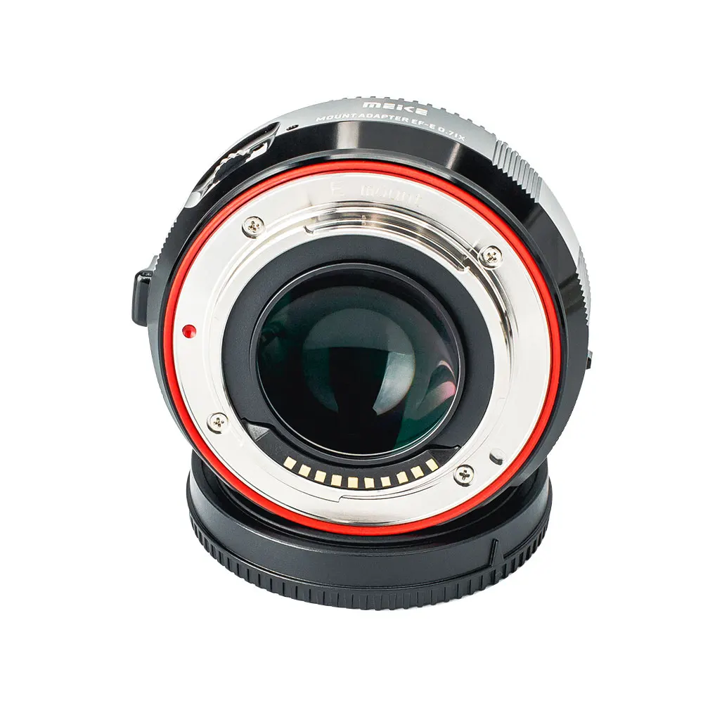 Meike MK-EFTE-0.71X Speed booster Lens Adapter for Canon EF Series lens to Sony E Mount Camera A7 A9 A7R A7R2 A7R3 A7M2 A7M3