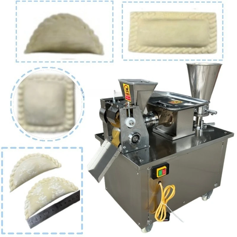 Automatic Samosa Machine Ravioli Pelmeni Pierogi Forming Empanadas Meat Pie Making Machines Gyoza Dumpling Maker Machine
