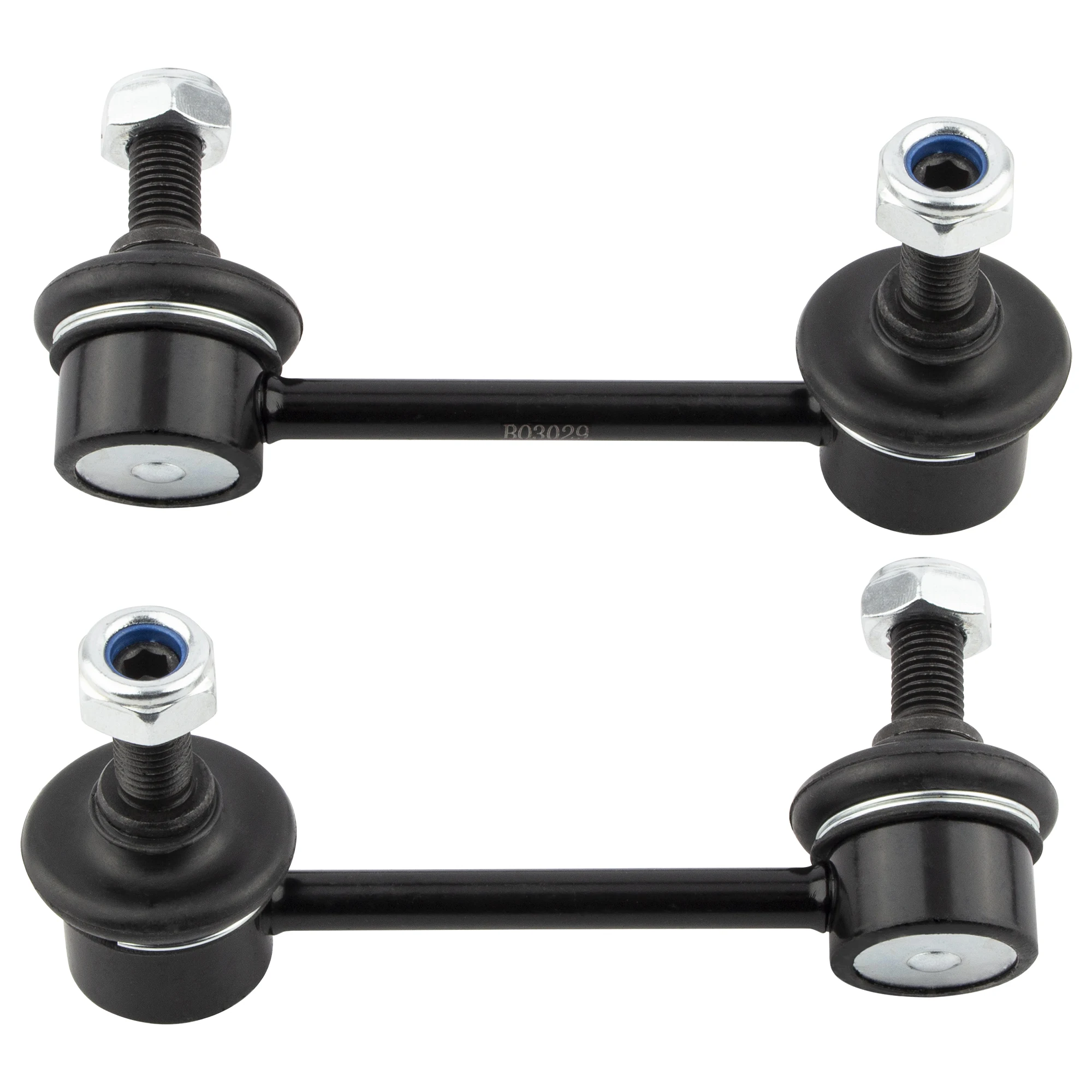 BOXI (Set of 4) K750094 K750095 K750255 K750256 54618JA000 Front + Rear Sway Bar Stabilizer Link Kit Fit for Nissan Altima 2007 2008 2009 2010 2011 2012 2013 / for Nissan Maxima Murano 2009-2014