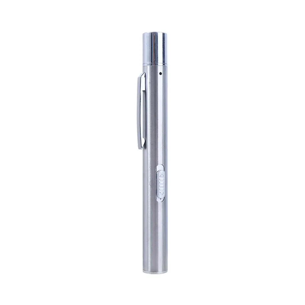 Lamp Stainless Steel Mini LED Pen Led Flashlight Multi Function LED Pen Light Penlight Torch Nursing Handy Pen Doctor Nurse Pen