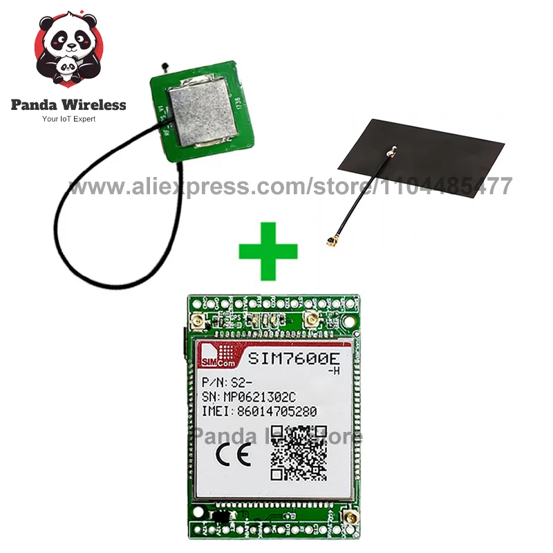 

SIMcom SIM7600E-H Основная плата 4G LTE CAT4 + голос + GNSS Высокоскоростное подключение для промышленной автоматизации Интернета вещей Применения M2M