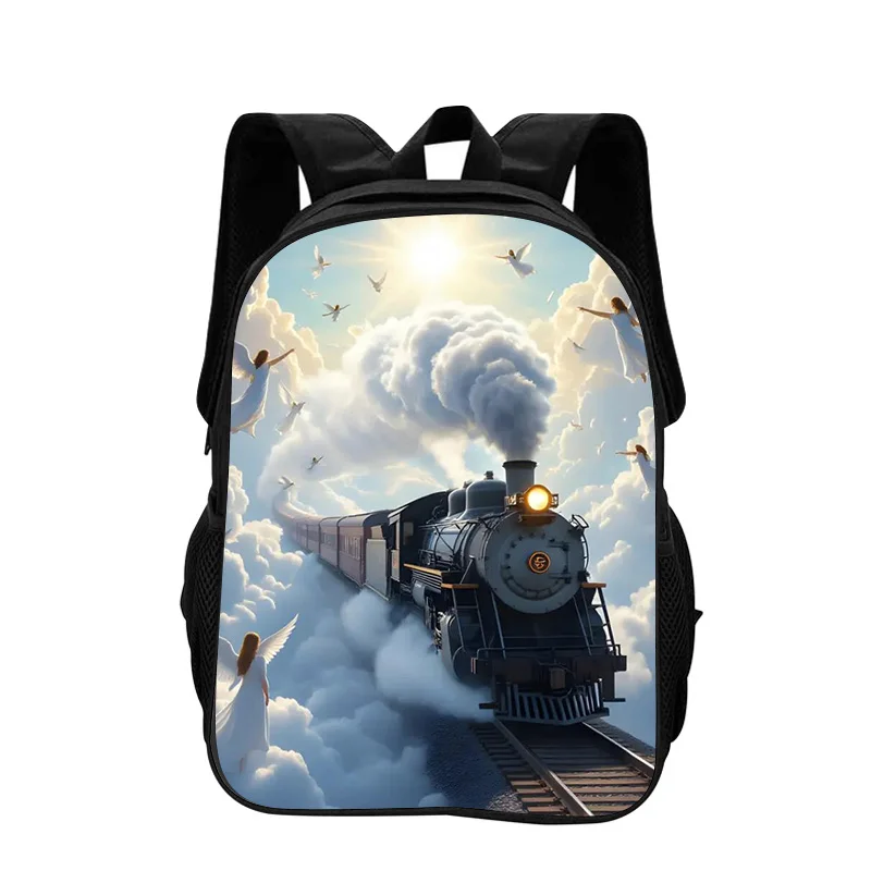 Train Shoulder Protection Backpack Fashionable New Lightweight Printed Best Companion for Boys and Girls
