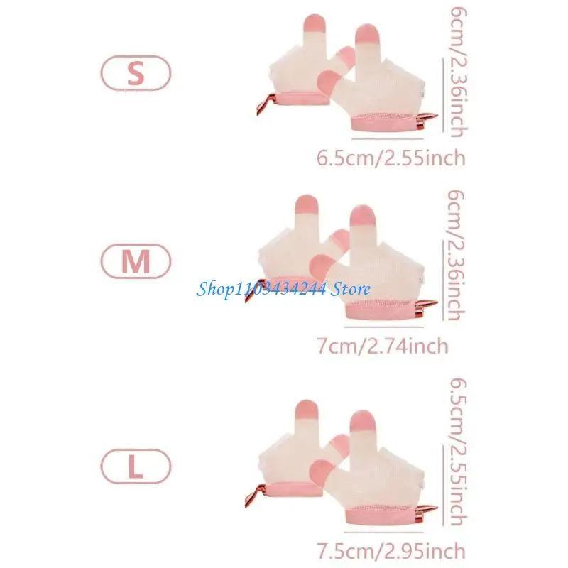 ถุงมือป้องกันการดูดของทารกสำหรับทารกอายุ 6 ถึง 24 เดือนถุงมือแบบปรับได้