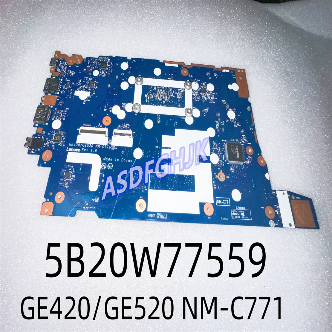 original 5B20W77559 For Lenovo Thinkpad E15 Gen 2 Motherboard R7 4700U 5B21B63314 ge420/ge520 nm-c771 test ok