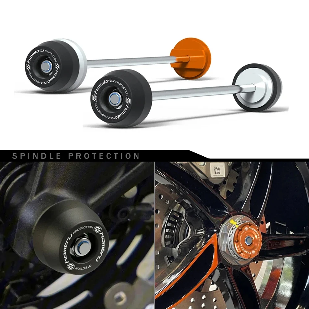 Motorcycle Wheel Spindle Protection Cover Set for KTM 1290 Super Duke R/RR/GT 2013-2023