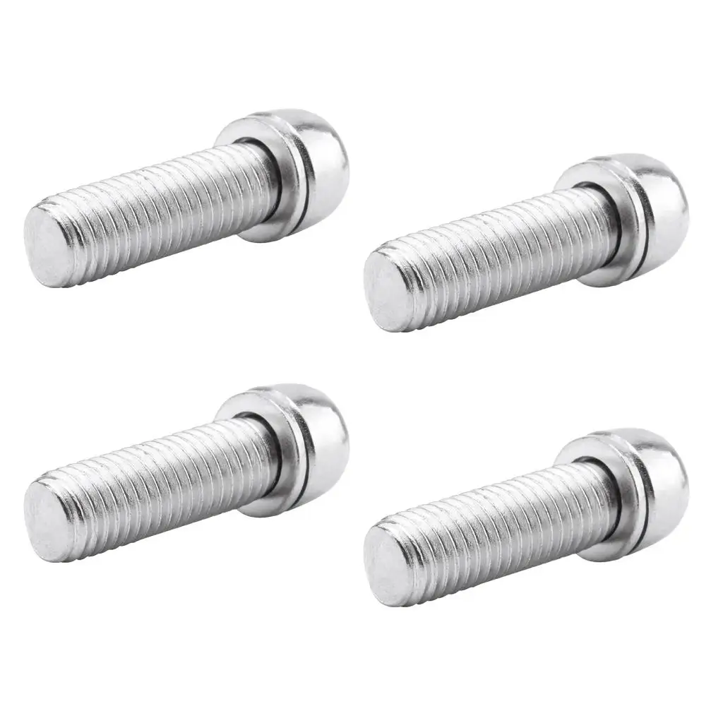 4 Pcs Water Bottle Holder Cage Screws - Replacement Screws for Mounting