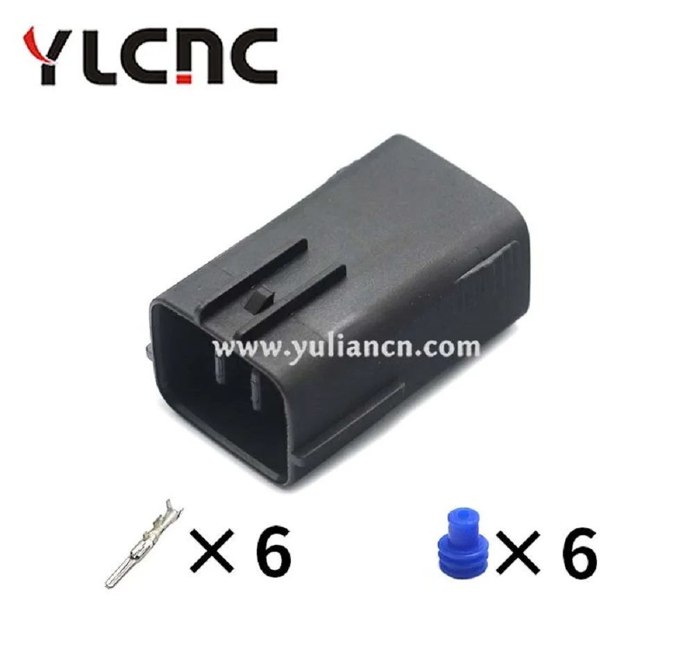 1-20sets 6pins 6181-0440 Accelerator pedal connector 6195-0021 6195-0024
