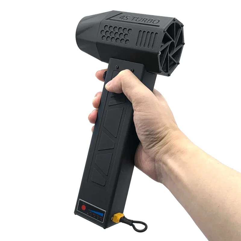 

50Mm Turbo Jet Fan XL Violent Fan 4000 Mah Stepless Speed Adjustment 1300G Thrust Air Blower Car Dryer Yard Cleaner