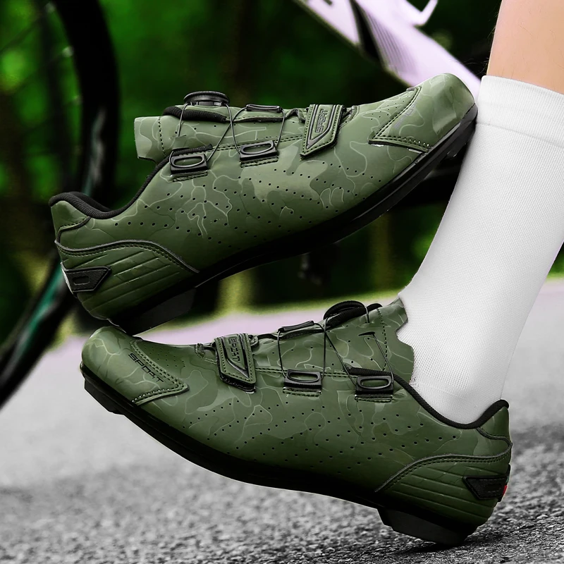 

Cycling Sneakers Breathable MTB Shoes Men Women Trail Mountain Bicycle Riding Shoes Sport Road Bike Shoes Spd Pedal Cycle 36-47