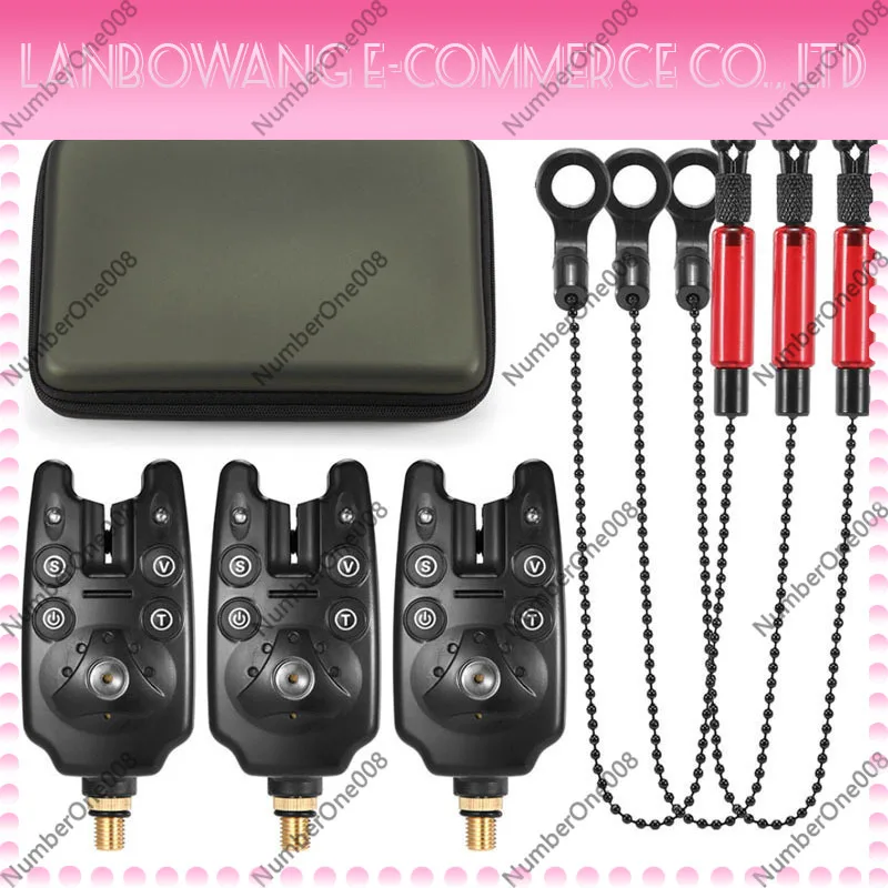 Cross-Border European Carp Fishing Bite Alarm JY-1-3 Swinger Set 3-Pack Reservoir Feeder Tackle Wholesale