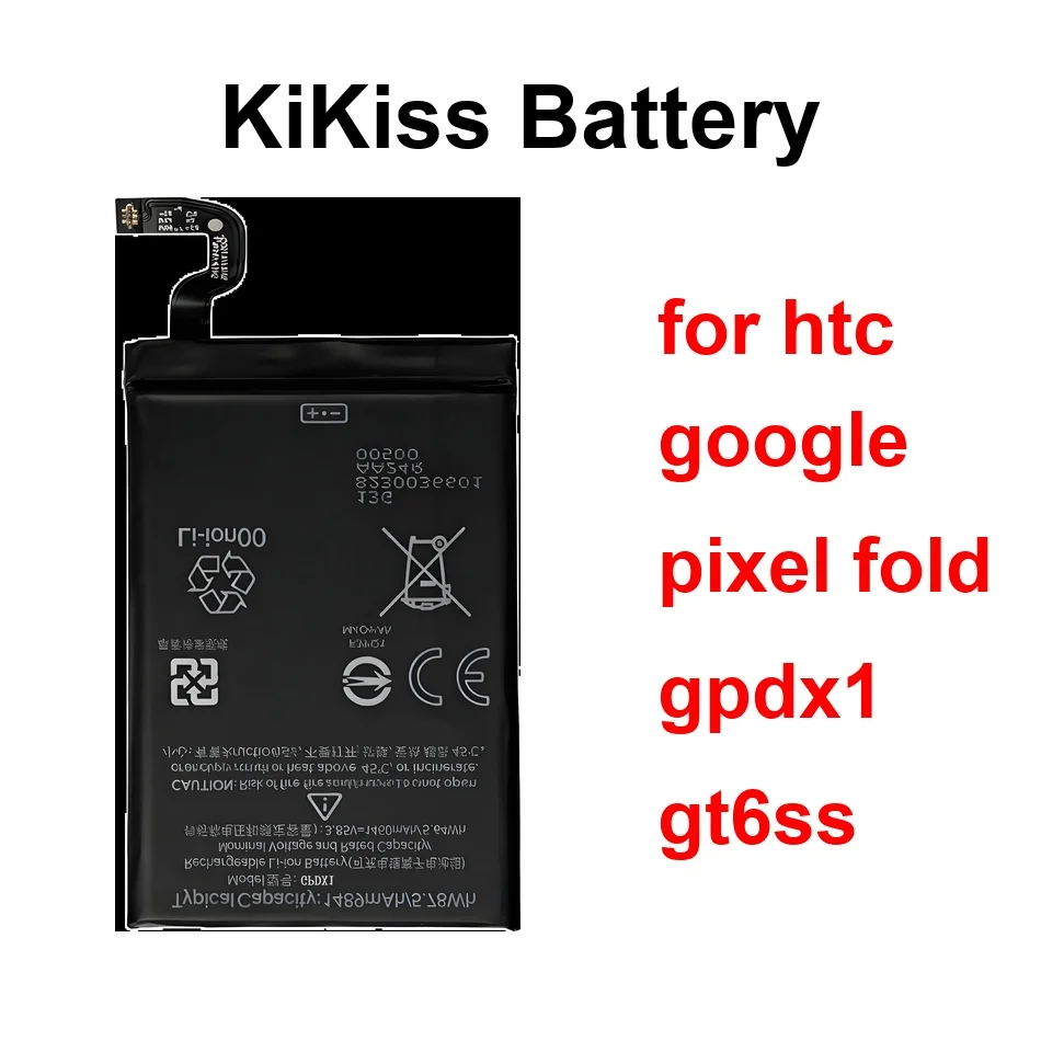 

Mobile Phone Battery Long-Lasting Performance GPDX1+GT6SS Foldable 0-3332Mah For Htc Google Pixel Fold GPDX1 Gt6ss
