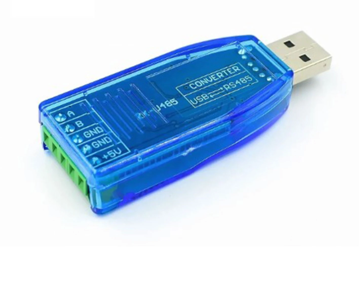 Industrial USB To RS485 Communication Module Bidirectional Half Duplex Serial Line Converter TVS Protection U485CH340G Converter