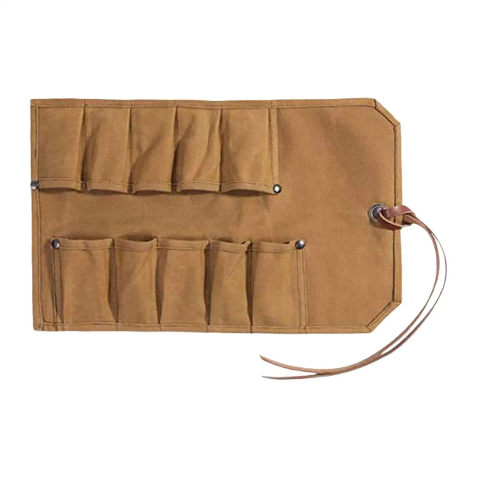 

Roll up Tool Bag Tool Roll up Bag Multipurpose Carrying Bag Tool Organizer Bag Tool Roll Bag for Electrician Household Travel